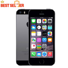 Разблокированные оригинальные мобильные телефоны Apple iPhone 5S 4G LTE 16 Гб/32 ГБ/64 ГБ rom двухъядерный смартфон 4,0 дюймов IOS gps Touch ID iCloud 2024 - купить недорого