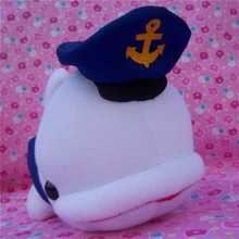 Muñeco de ballena de diseño marino, juguete de felpa de 23cm, regalo de cumpleaños, b4861 2024 - compra barato