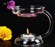 1 шт. масляная арома-свеча, масляная горелка для подсвечивания, модный ладан, ценсер, стеклянный подсвечник ручной работы, подсвечник LD 155 2024 - купить недорого