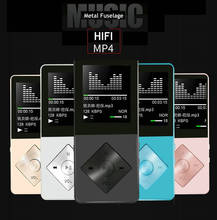 Hi-Fi металлический MP4 музыкальный плеер Встроенный динамик 16 Гб 1,8 дюйма Экран Поддержка FM карты с видео сигнал FM радио Электронная книга MP3 плеер 2024 - купить недорого