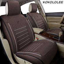 KOKOLOLEE Universal flax Car Seat covers set for Infiniti QX70 ESQ Q50 Q70 QX30 QX50 M G FX series auto accessories car styling 2024 - buy cheap