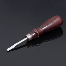 Descascador para couro e artesanato, ferramenta para corte diy com 0.8mm, 1.0mm e 1.2mm 2024 - compre barato