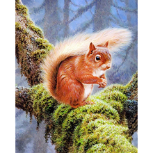 DIY Diamond Embroidery Squirrel Full Square/round Diamond Painting Cross Stitch Kit  Mosaic Home Decor 2024 - buy cheap