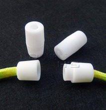 50pcs/lot White Plastic Lanyard Safety Breakaway Pop Barrel Connectors For Paracord & Ribbon Lanyards 2024 - buy cheap