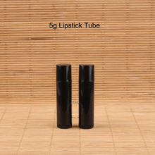 100PCS/LOT Wholesale 5g Plastic Black Empty Lipstick Tube Small Lip Balm Tin Container Cosmetic Pot Lip Gloss 5ml Sub-bottling 2024 - buy cheap