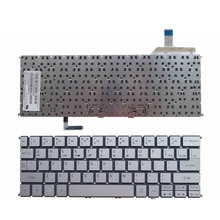 Клавиатура для ACER S7 S7-191 S7-192 US, Серебряная клавиатура для ноутбука с подсветкой 2024 - купить недорого