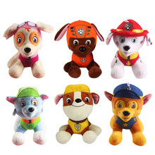 6pcs/set Paw Patrol dog Stuffed Plush doll Anime Puppy Dog toys Kids plush Toys doll Gift 2024 - buy cheap