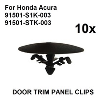 10x Hood Insulation Nylon Clips Retainer Fastener For Honda Acura 91501-S1K-003, 91501-STK-003 2024 - buy cheap