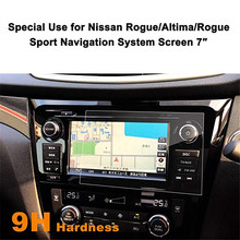 Для Nissan Rogue Altima Rogue Sport 7-дюймовый протектор экрана для автомобильной навигации закаленное стекло для сенсорного экрана 2024 - купить недорого