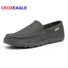 2019 New Spring Summer Mens Loafers Men Driving Shoes Casual Shoes Light Canvas Outdoor Flats Lazy Shoes for Man Chaussure Homme 2024 - buy cheap