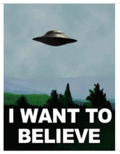 Hot Sale I want to believe Canvas Fabric Poster Prints high quality picture nice movie style custom poster 2024 - buy cheap