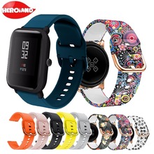 New Silicone Band For Xiaomi Huami Amazfit Bip Lite Strap Belt For Samsung Galaxy Watch 42mm/Active Smartwatch Bracelet Wrist 2024 - buy cheap