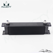 UNIVERSAL 10 ROW AN-10AN ENGINE TRANSMISSION OIL COOLER 10 ROWS BRITISH TYPE 2024 - buy cheap