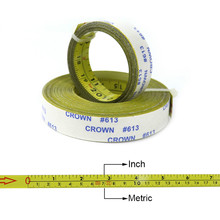 1-5m métrica & Polegada mitra faixa fita medida auto-adesiva régua de aço fita de medição para t-track roteador mesa ferramentas para trabalhar madeira 2024 - compre barato