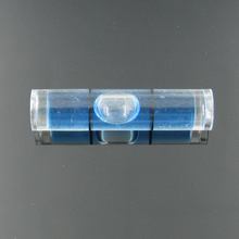 (10 pieces/Lot) 8*35mm Blue Color Round spirit level spirit level vial Frame accessories 2024 - buy cheap