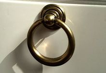 Bronze Drawer knob dresse pull antique brass shoe cabinet cupboard handle pull shaky drop ring furniture handle pull knob CD01B 2024 - buy cheap