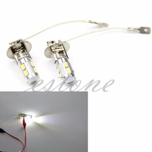 H3 10 LED 5630 SMD White Fog LED Auto Bulb Tail Turn Driving Light High Beam 2024 - buy cheap