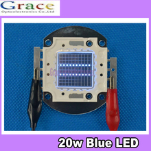 5pcs 20W 20 Watt blue led High Power Led Light 455-465NM 2024 - buy cheap