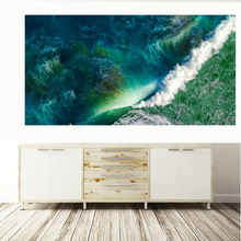 Impresión grande de pintura al óleo, olas, mar, Océano, stock, arte de pared, lienzo, imágenes impresas para sala de estar y dormitorio, sin marco 2024 - compra barato