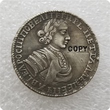 Copia de monedas conmemorativas de Rusia, réplica de monedas, medallas, coleccionables, 1705 2024 - compra barato