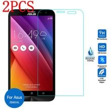 Закаленное стекло для Asus ZenFone 2 Laser 6,0, 2 шт., защитная пленка для экрана ZE601KL, ZE600KL, Z011D, стекло 2024 - купить недорого