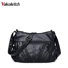Female Handbag Hobo Messenger Feminina Luxury Women Designer Bolsos Sac A Main Ladies Bag Soft PU Leather Shoulder Bag KL650 2024 - buy cheap
