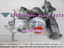 Turbo para AUDI, Seat, Skoda, VW, Passat, BKC, BJB, BXE, 1.9L, TDI, 105HP, BV39, 54399880022, 54399700022, 22, 5439-970, 0022, 751851-5003S, 751851 2024 - compra barato