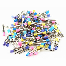 50Pcs Dental Lab Materials Colorful Nylon Latch Small Flat Polishing Polisher Prophy Cup Brushes Dentist Products 2024 - buy cheap