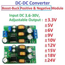 20W +- 5V 6V 9V 10V 12V 15V 24V Positive & Negative Dual Output Power Supply DC DC Step-up Boost-Buck Converter module 2024 - buy cheap