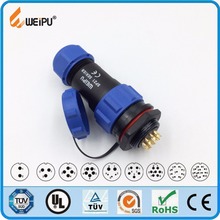 Weipu SP21 Waterproof IP68 Connector 2 3 4 5 7 9 12 Pin In-line Cable Socket SP2110 Male Plug and SP2112 Female Socket 2024 - buy cheap
