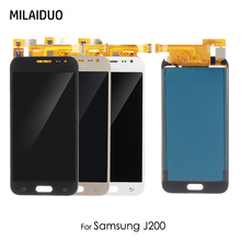 ЖК-дисплей для Samsung Galaxy J2 2015 J200 J200F J200H SM-J200FN сенсорный экран дигитайзер сборка Регулируемая яркость 2024 - купить недорого