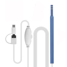 Cámara endoscópica multifuncional con USB, herramienta de limpieza de orejas, otoscopio, android, 5,5mm 2024 - compra barato