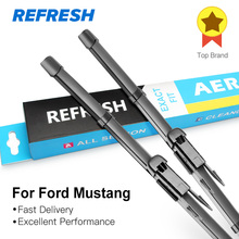 REFRESH Wiper Blades for Ford Mustang Fit Pinch Tab / Hook Arms 2000 - 2017 2024 - buy cheap