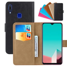 Luxury Wallet Case For Vivo U1 PU Leather Retro Flip Cover Magnetic Fashion Cases Strap 2024 - buy cheap