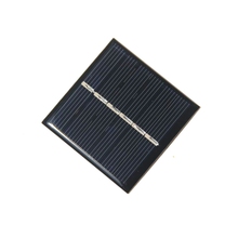 Buheshui 0.42w 3v painel solar de célula policristalina diy painel de brinquedo para luz de led kits educativos 54*54mm frete grátis 2024 - compre barato