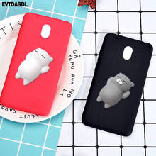 Squishy Cute Cat Phone Cases For Samsung Galaxy J6 2018 3D Lovely Soft Silicone Cover For Samsung J6 2018 J600F J600 SM-J600F 2024 - buy cheap