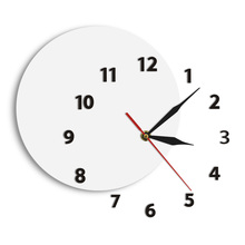 Reloj de pared artesanal fuera de tiempo, reloj de pared moderno, abstracto y Simple, se mueve con un número de horas en la pared 2024 - compra barato