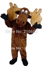 High quality Moose Mascot Adult Costume Mascot costumes Birthday Party Halloween Fancy Cosplay Dress Adult 2024 - buy cheap