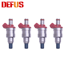 DEFUS 4X Fuel Injector Nozzle Bico OE 23250-16090 For Toyota MR2 MK1 2320916090 23250 16090 195500-1760 Flow Mattched Values NEW 2024 - buy cheap