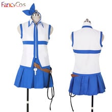 Halloween fairy tail lucy heartfilia vestido cosplay trajes traje adulto ovie alta qualidade deluxe 2024 - compre barato