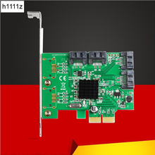 Adicionar Em Cartões Cartão SATA Raid PCI-Express 4-Portas HyperDuo SATA III Placa Controladora RAID Marvell 88SE9230 com Suporte de Baixo Perfil 2024 - compre barato