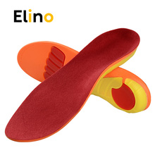 Elino Men Women Shoes Insoles Shock Absorption Soft Sport Insole Running Walking Foot Pain Relieve Shoe Pad Orthopedic Mat 2024 - buy cheap