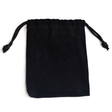 Black Velvet Bags Drawstring Pouch 3.3*2.5 inch Packing Bags Accessories Jewelry Wedding/Birthday/Christmas Gift Wholesale 2024 - buy cheap