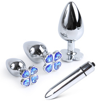 Adulto gay produtos cristal estimulação anal butt plug masculino próstata massageador g ponto vibrador anal plug ânus brinquedos sexuais para homem 2024 - compre barato