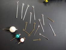 Hot 200pcs Nine Words Needle 16 25 30 35mm  Eye Pins Diy Earrings Bracelets Necklaces Beads Connector Jewelry Accessories 2024 - buy cheap