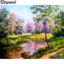 Dispaint Full Square/Round Drill 5D DIY Diamond Painting "Flower water" Embroidery Cross Stitch 3D Home Decor A11408 2024 - buy cheap