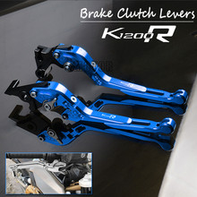 Palancas de embrague de freno de aluminio CNC para motocicleta para BMW K1200R 2005-2008 K1200R SPORT 2006-2008 palanca plegable ajustable K 1200 R 2024 - compra barato