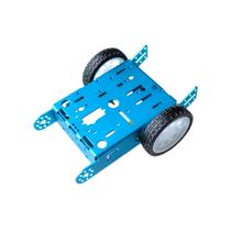 1*2WD Aluminum Car New Education Toys Robot Intelligent Car Alloy Chassis 2WD Smart Robot Car Chassis Kit DIY MBOT Car 2024 - buy cheap