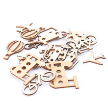 Transportation Cars Series Pattern Wooden Scrapbooking Craft For Handmade Accessory Decorate Home DIY 20-40mm 24pcs 2024 - buy cheap
