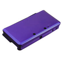 Purple Anti-shock Hard Aluminum Metal Box Cover Case Shell for Nintendo 3DS Console 2024 - buy cheap